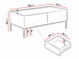 Sofabord Lunole 104
