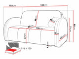 Sovesofa Columbus 242