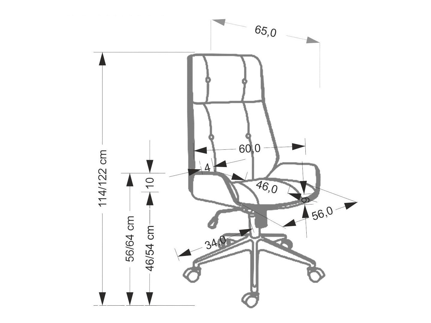 Kontorstol Houston 1926