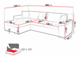 Hjørnesofa Comfivo 107