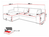 Hjørnesofa Comfivo 107