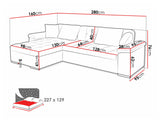 Hjørnesofa Comfivo 107