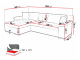 Hjørnesofa Comfivo 107