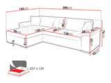 Hjørnesofa Comfivo 107