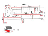 Hjørnesofa Comfivo 207 4002314