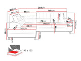 Hjørnesofa Comfivo 207 4002318