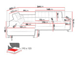 Hjørnesofa Comfivo 207 4002326