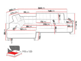 Hjørnesofa Comfivo 207 4002327
