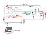 Hjørnesofa Comfivo 207 4002340