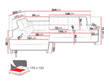 Hjørnesofa Comfivo 207 4002348
