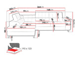 Hjørnesofa Comfivo 207 4002355