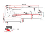 Hjørnesofa Comfivo 207 4002360
