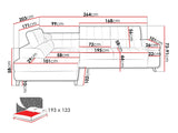 Hjørnesofa Comfivo 207 4002362