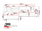 Hjørnesofa Comfivo 207