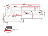 Hjørnesofa Comfivo 207