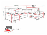 Hjørnesofa Comfivo 232