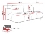 Sovesofa Camden 105