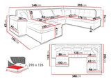 Hjørnesofa Comfivo 128