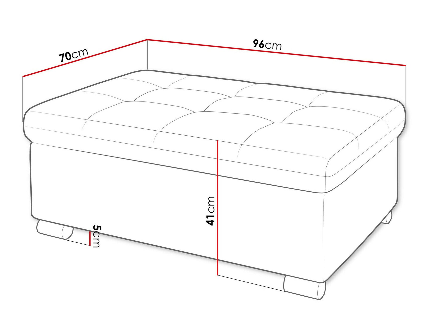 Polstret bænk Comfivo 118