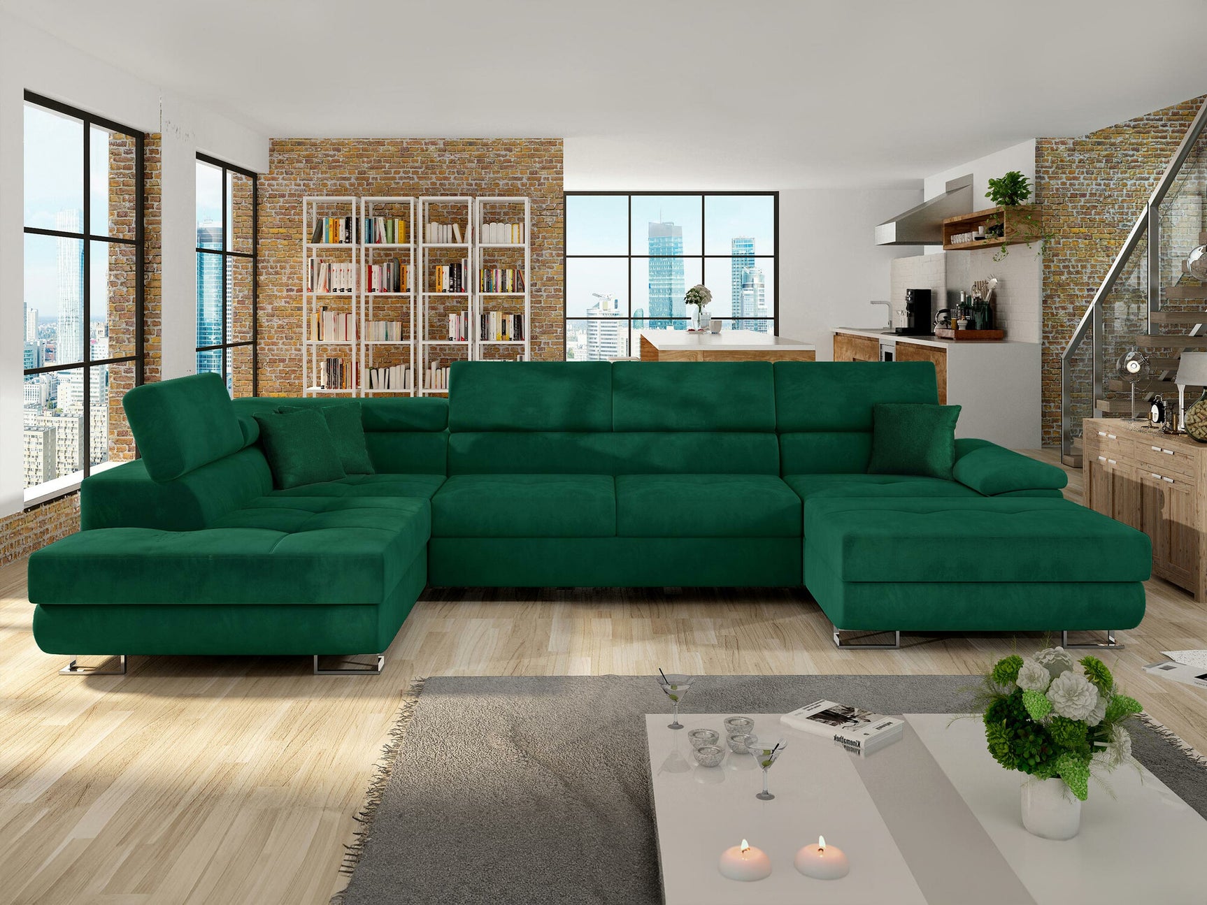 Hjørnesofa Comfivo 190