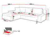 Hjørnesofa Comfivo 112 4008801