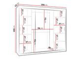 Garderobeskab Hartford 499