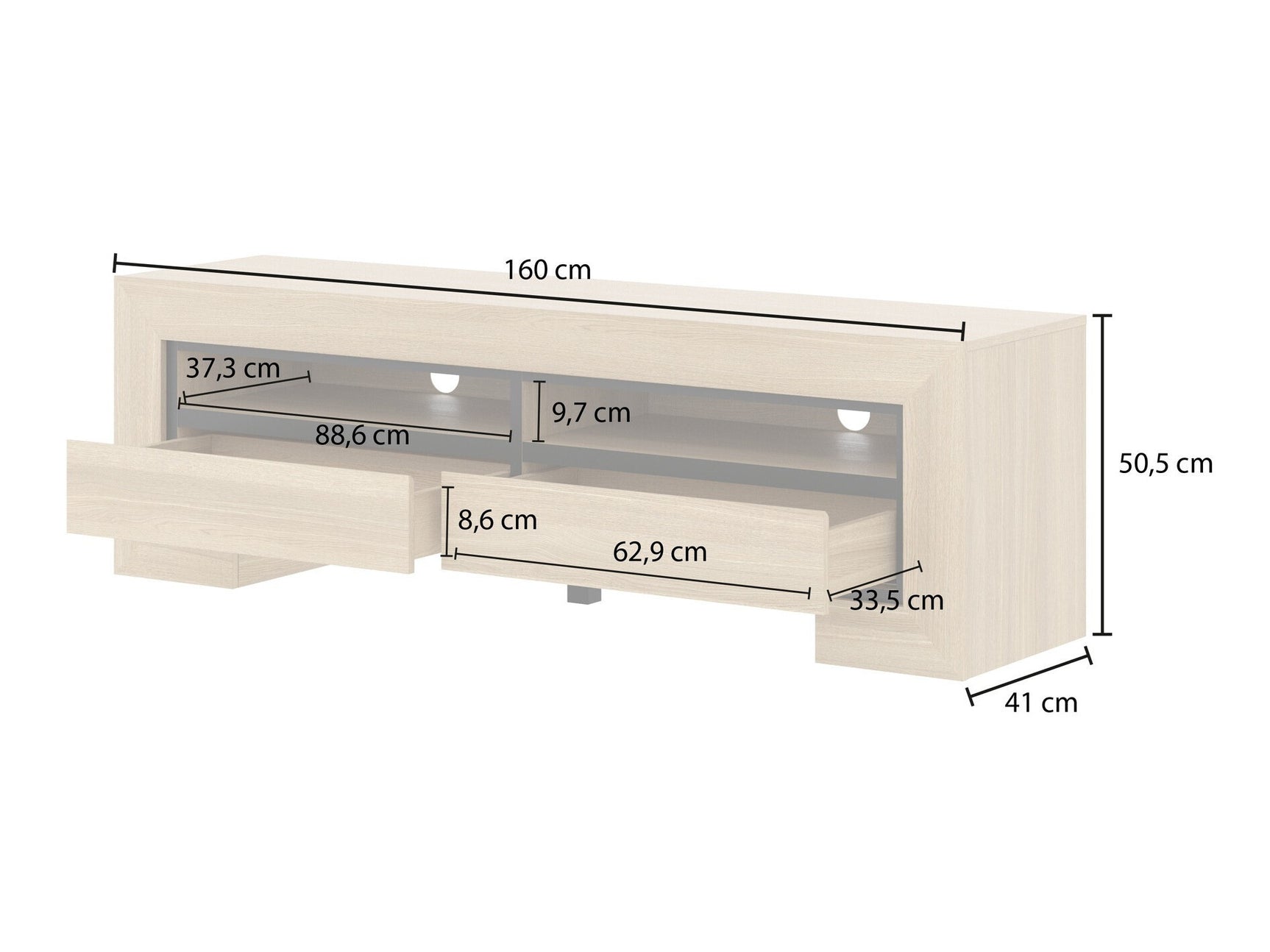 TV-bord Etrteo 103