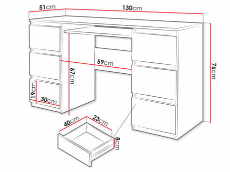 Skrivebord Comfivo 193 4038119