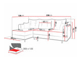 Hjørnesofa Veldala 102 4042495
