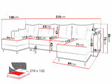 Hjørnesofa Veldala 103 4043895