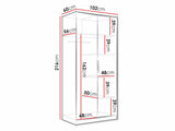 Garderobeskab Comfivo Larmire 113