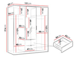 Garderobeskab Comfivo Larmire 114