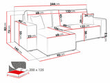 Hjørnesofa Shelton 100 4047600