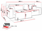 Sovesofa Shelton 106 4047622