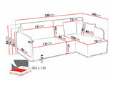 Hjørnesofa Columbus 245