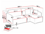 Hjørnesofa Columbus 245