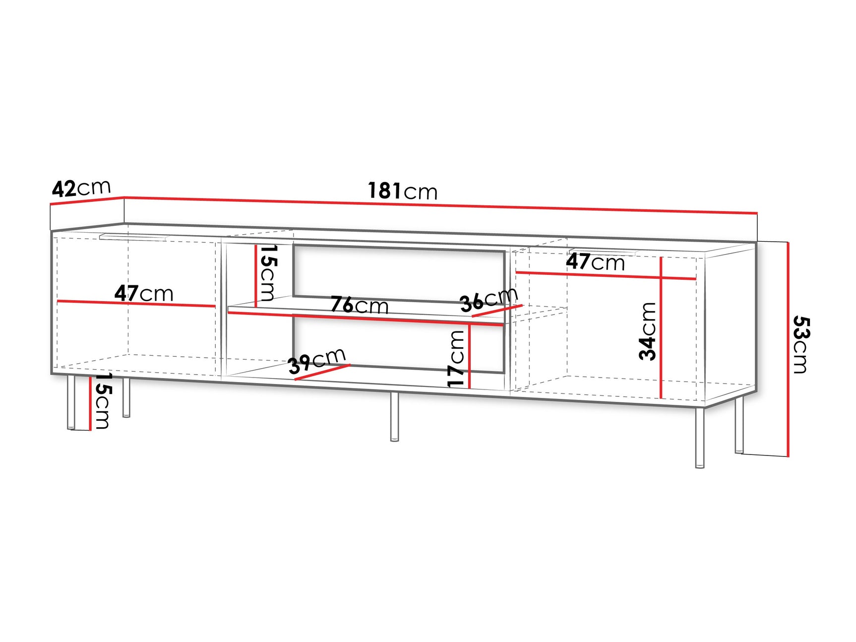 TV-bord Mardalu 105