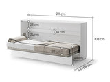 Væg seng Concept Pro Lenart Levfere 115 4062725
