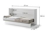 Væg seng Concept Pro Lenart Levfere 115 4062805
