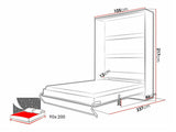 Væg seng Concept Pro Lenart Levfere 108 4063066