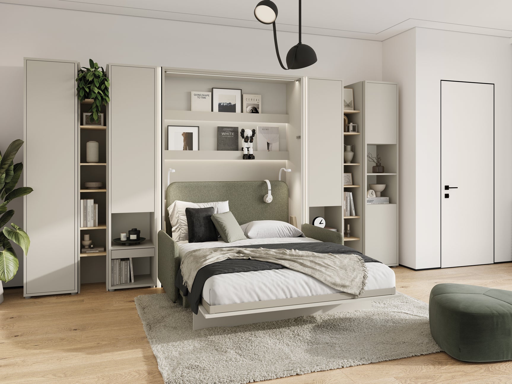 Væg seng Concept Pro Lenart Levfere 102