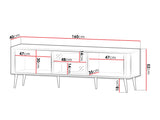 TV-bord Lufela 111
