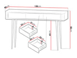 Skrivebord Lufela 114