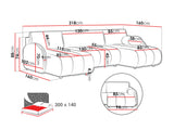 Hjørnesofa Columbus 248