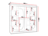 Garderobeskab Hartford 521