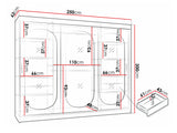Garderobeskab Hartford 522