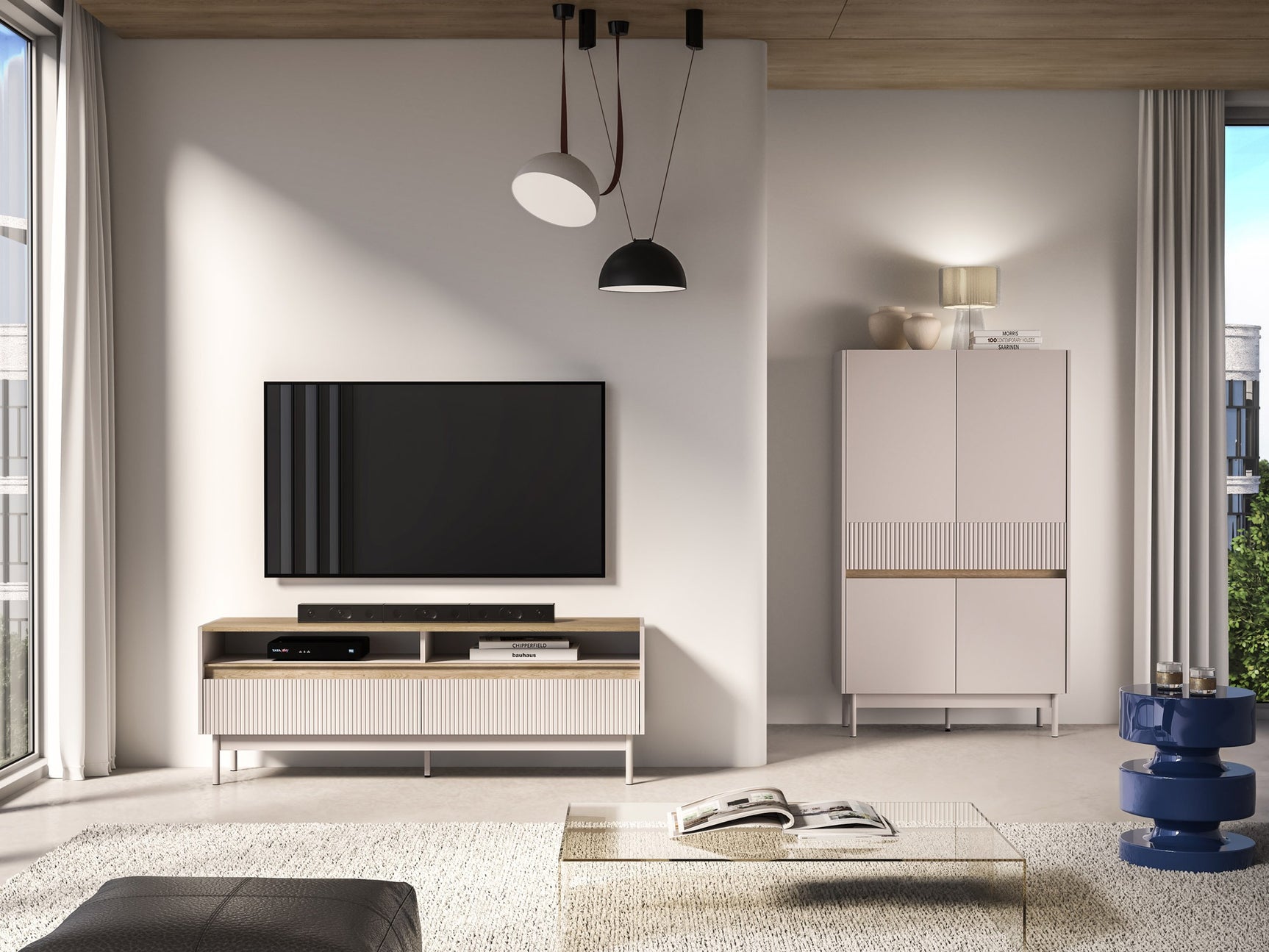 TV-bord Vircalu 104