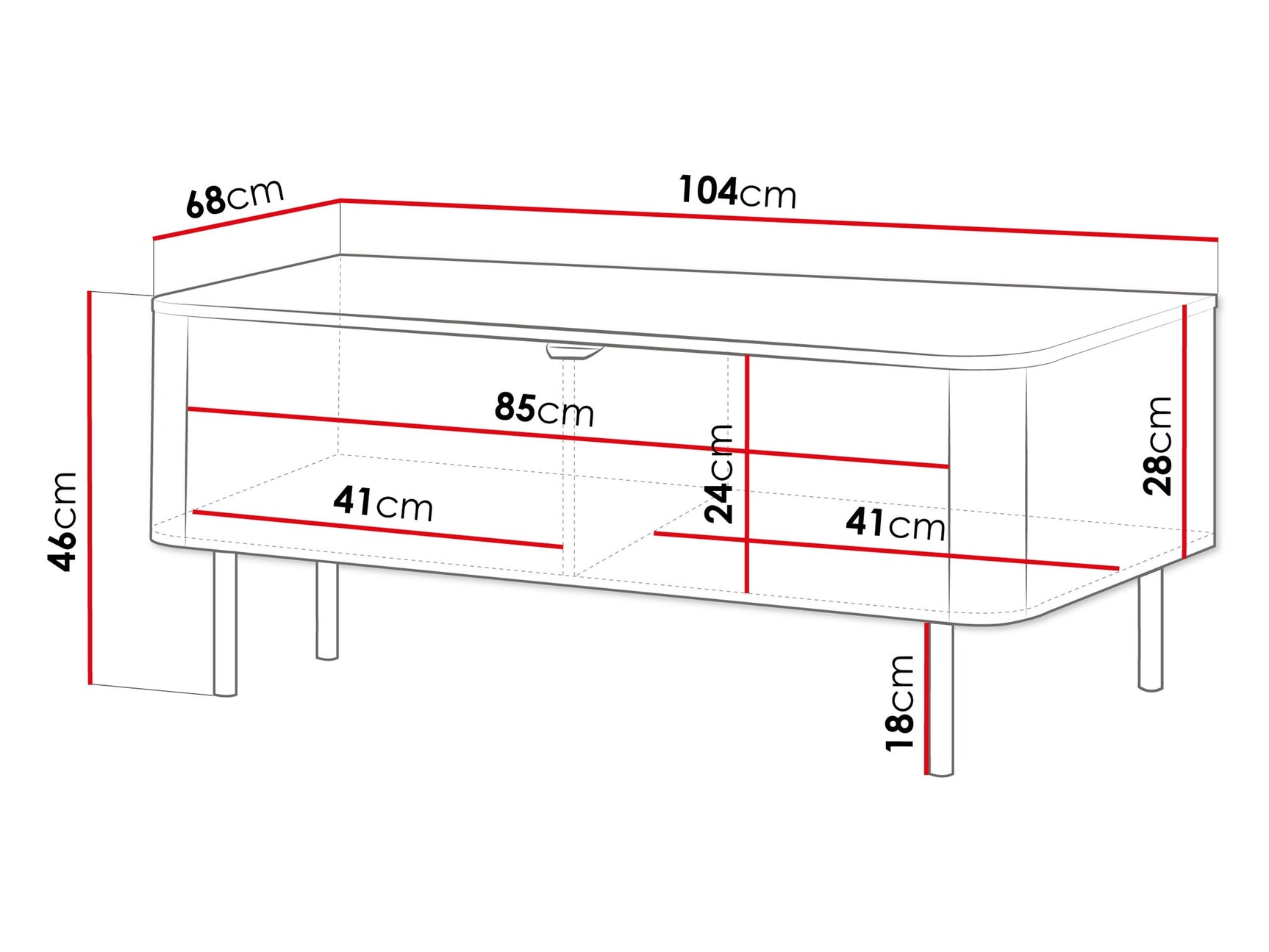 Sofabord Tebeni 103