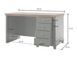Skrivebord Tolnue 132