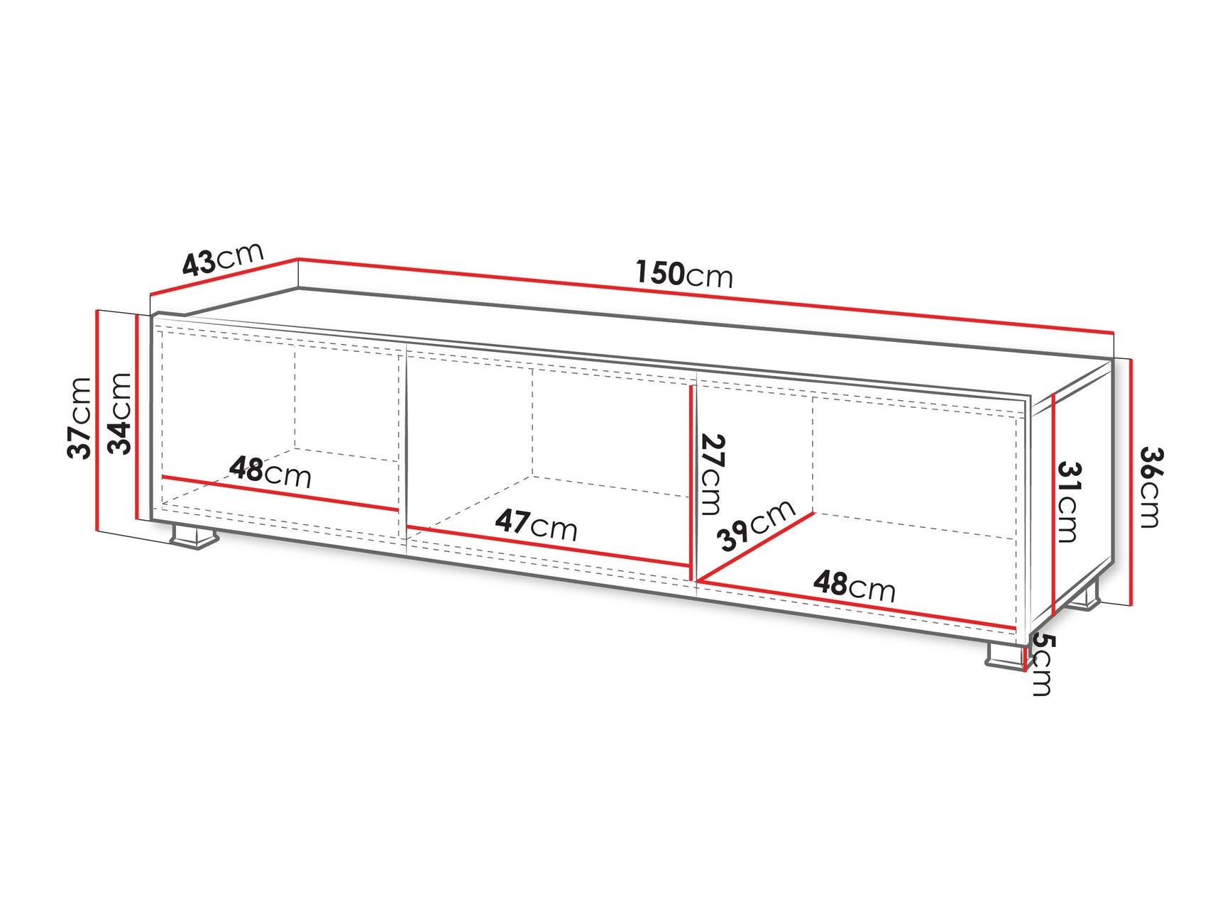 TV-bord Tivdalu 103